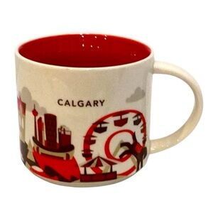 🍄 Starbucks You Are Here “Calgary” Mug 14oz.